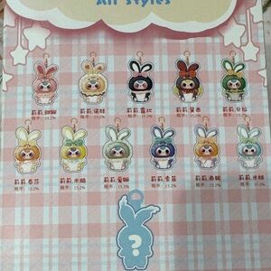 NEW Unopened Baby Three Lilyrabbit Town plush - surprise box.
